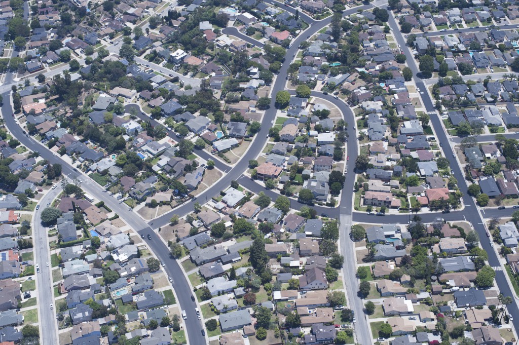 Housing Development aerial photo